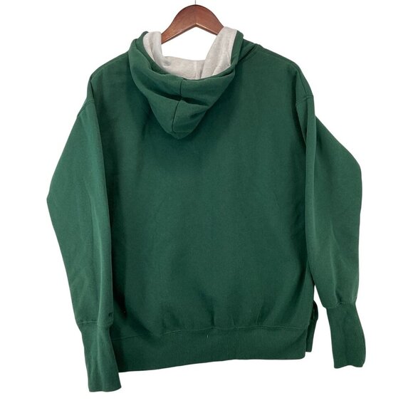 New Colosseum Womens Green Hoodie With Spartan Helmet Logo Size M - Picture 2 of 6